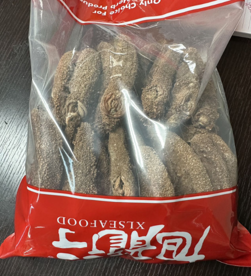 XLSEAFOOD Dried Wild Caught Alaska Sea Cucumber (Random size 3lb pack)