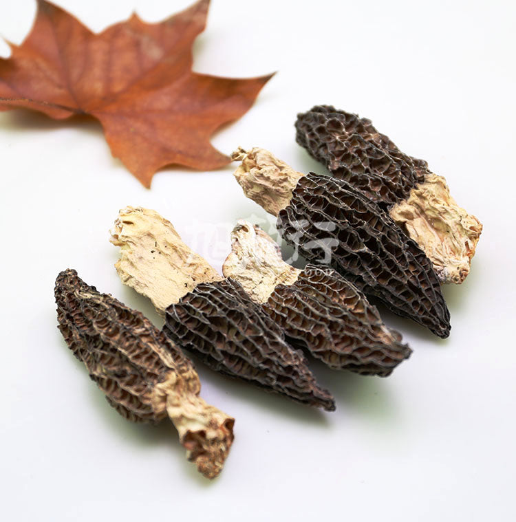 XLSEAFOOD Yun Nan Premium A+ Wild Mushroom Wild True Morel Mushroom Regular SIZE