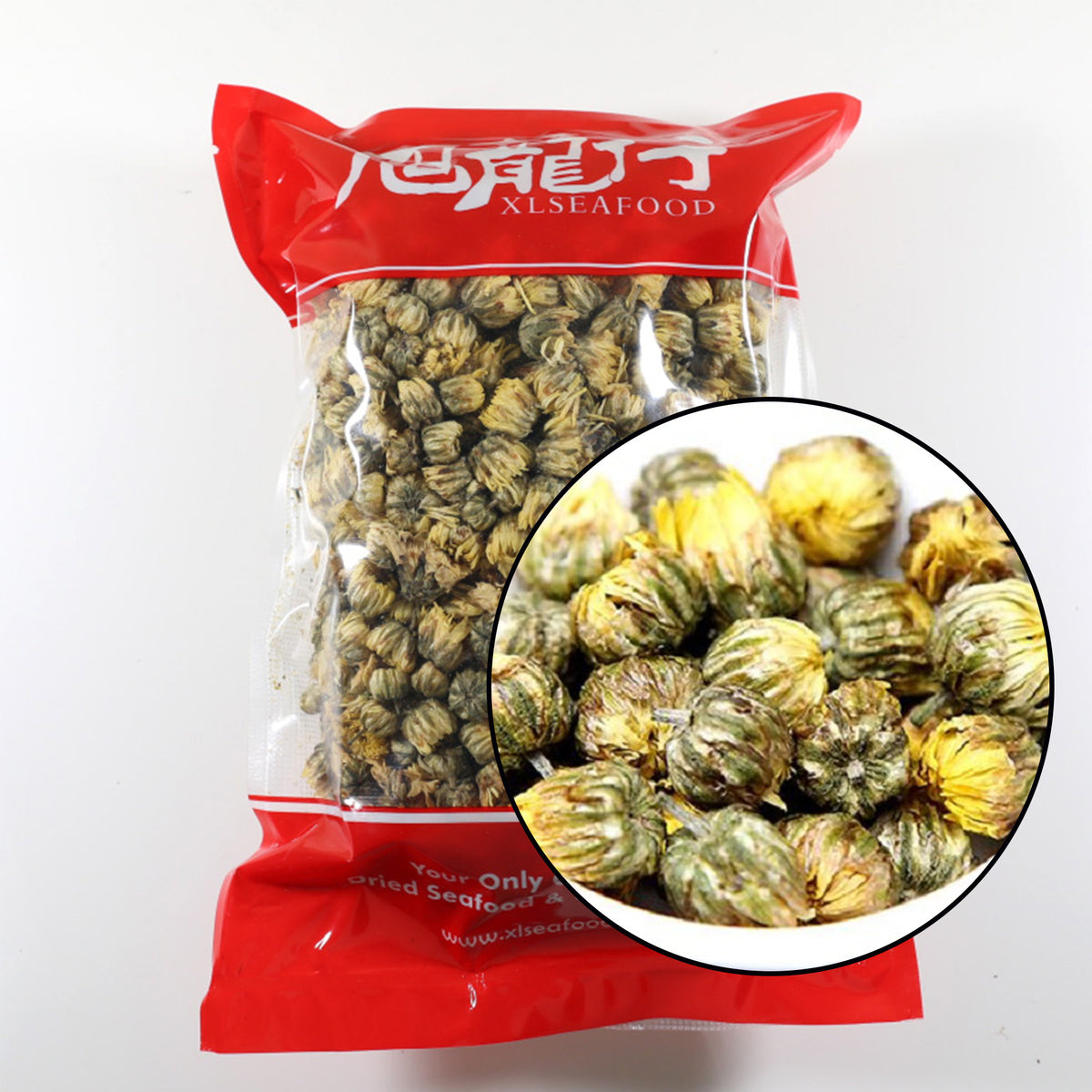 XLSEAFOOD CHINA Grade Premium Nature Unsulphure Baby Chrysanthemum