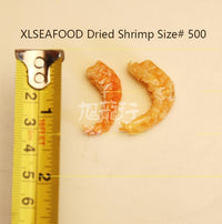 XLSEAFOOD Grade Premium Sun-Dried Ecuador Shelled White Prawn Shrimp #500
